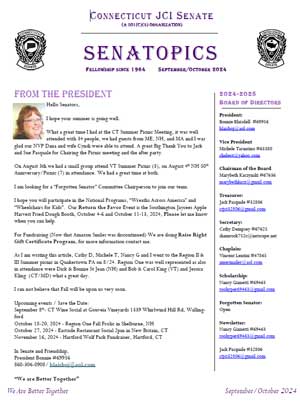 Senatopics Newsletter